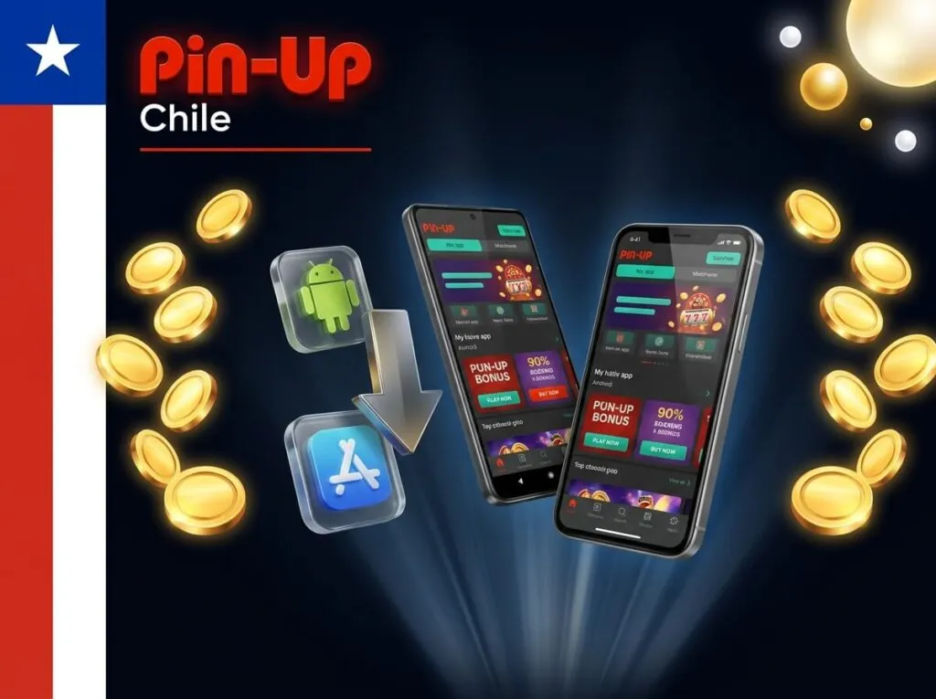 Descarga la aplicación oficial de Pin-Up Chile para Android y iPhone.