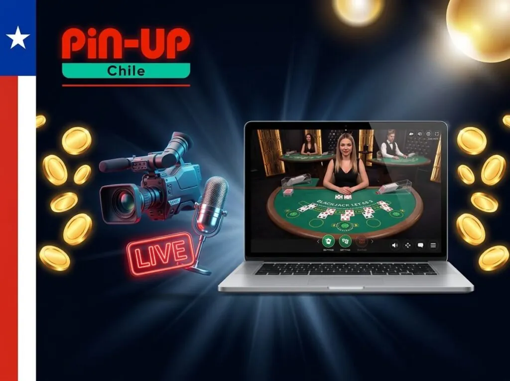 Disfruta mesas con crupieres reales y transmisión en vivo desde Pin-Up Chile.